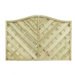 Wickes Cambridge Fence Panel 1.8m x 1.16m 3 Pack &pound;169.99