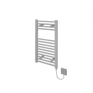 Kudox Flat Electric Towel Radiator - White 400 x 700 mm