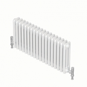 QRL Forza Multi-Column Designer Radiator - White 600 x 552 m