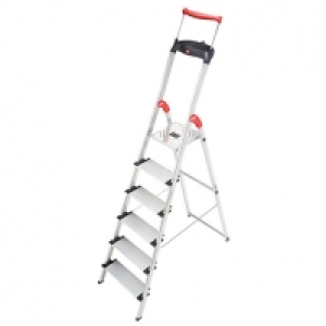 Hailo Xxr 6 Tread Step Ladder with Extra Wide Tread and Exte £84.99