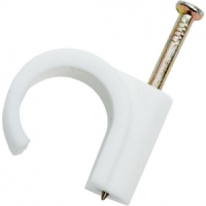 Wickes Nail in Pipe Clips 22mm PK20 &pound;1.69