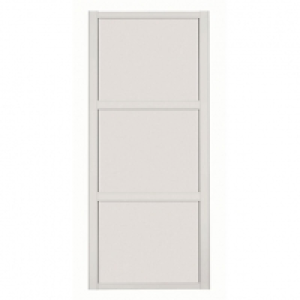 Spacepro 3 Panel Shaker Cashmere Frame Cashmere Door 762mm