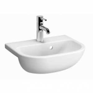 Wickes Contemporary Slimline Semi Recessed Basin 450mm £130.00