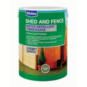Wickes Water Repellent Timbercare Sherwood Green 5L £11.99
