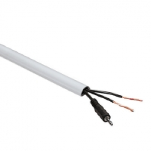 D-Line Self-Adhesive 1/2 Circle Decorative Micro-Trunking Wh &pound;3.99