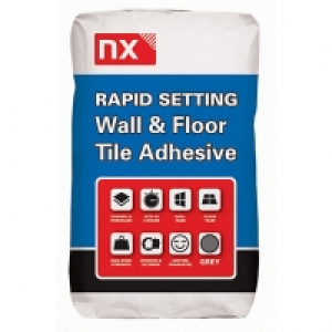 Norcross Rapid Setting Tile Adhesive Grey 20kg