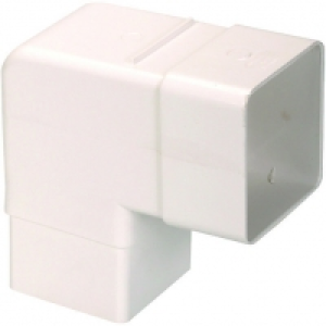 Wickes White Squareline Downpipe 92.5 Deg Bend £2.94