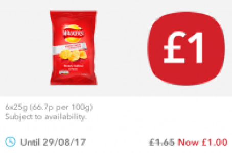 Walkers Crisps £1.00