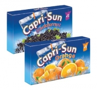 Budgens  Capri Sun Orange, Blackcurrant