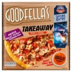 Goodfellas Takeaway Mighty Meat Feast Pizza & £2.00