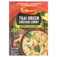 Morrisons  Schwartz Thai Green Chicken Curry Recipe Mix