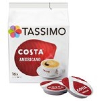 Morrisons  Tassimo Costa Americano Coffee Pods 16s