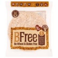 Morrisons  B-Free Quinoa and Chia Seed Wraps 6 Pack