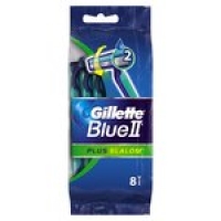Morrisons  Gillette Blue II Plus Slalom Plus D