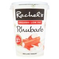 Morrisons  Rachels Organic Low Fat Rhubarb Yogurt