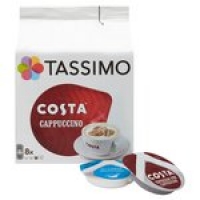 Morrisons  Tassimo Costa Cappuccino Coffee Pods 8s