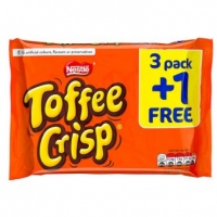 Poundland  Toffee Crisp 3+1 Pack
