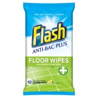 Poundland  Flash Anti-bacterial Floor Wipes 10 Pack