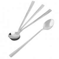 Poundland  Stainless Steel Latte Spoons 4 Pack