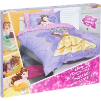 BigW  Disney Beauty and the Beast Quilt Cover Set - Single