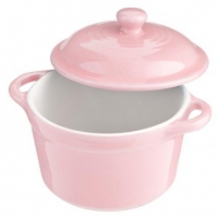 Poundland  Jane Asher Ceramic Dish With Lid - Pink