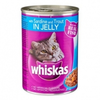 Poundland  Whiskas Can In Jelly With Trout 390g