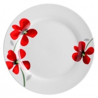 Poundland  Poppy Dinner Plate