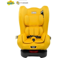 BigW  InfaSecure Wiggles Neon II 0-4 Convertible Car Seat - Yellow