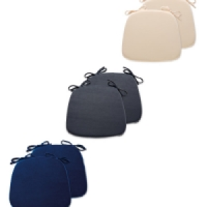 Memory Foam Chair Pad 2 Pack £14.99