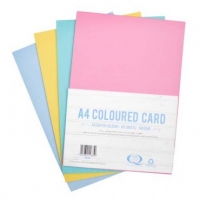 Poundland  A4 Coloured Card 40 Pack