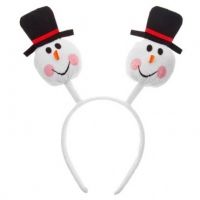 Poundland  Christmas head Bopper Snowman