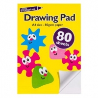 Poundland  A4 Drawing Pad 80 Sheets