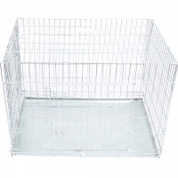 JTF  Foldable Animal Cage Zinc Plated 89.5x60.5x66cm