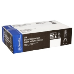 Clean Pro 200 Standard Heavy Duty Refuse Sacks £17.99