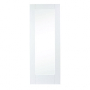 Wickes Winrow Internal Softwood Door White Glazed Primed 1 P
