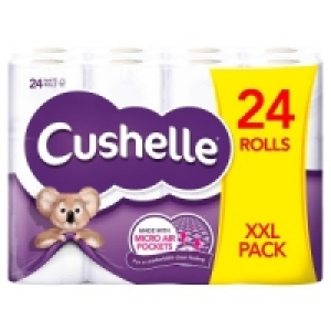 Cushelle Bathroom Tissue White XXL 24 Roll £13.19