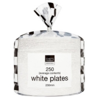 Makro  Chefs Essentials 250 White Plates 23cm