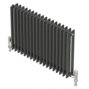 QRL Adagio Horizontal Designer Radiator - Anthracite 500 x 8