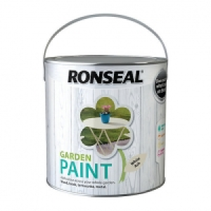 Ronseal Garden Paint 2.5L White Ash £9.99