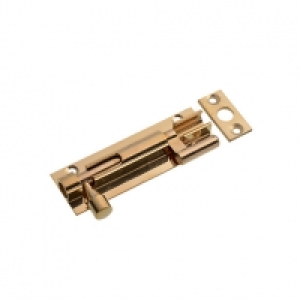 Wickes Necked Barrel Bolt Brass Effect 76mm £4.99