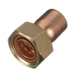 Wickes End Feed Straight Tap Connector 15mm Pack 2 £2.99