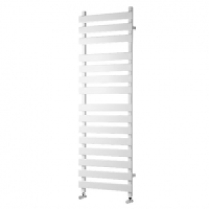 Wickes Haven Flat Panel Designer Towel Radiator - White 1200 &pound;209.00