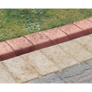Marshalls Keykerb Bullnosed Smooth Red Edging