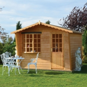 Shire Goodwood Summerhouse with Bay Window - 10 x 10 ft