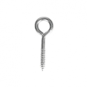 Wickes Screw Eyes Zinc Plated 45mm 10 Pack