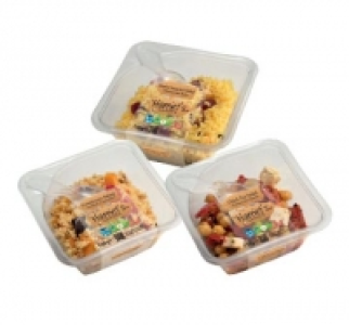 Hg Fruit Couscous Salad, Grilled Vegetable Couscous Salad, T £1.50