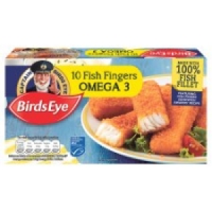 Birds Eye 10 Fish Fingers Omega3 280G £2.00