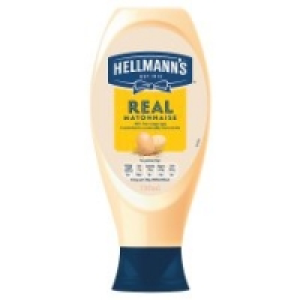 Hellmanns Real Squeezy Mayonnaise 750Ml £1.75