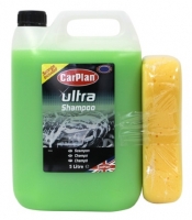 BMStores  CarPlan Ultra Shampoo 5L with FREE Sponge