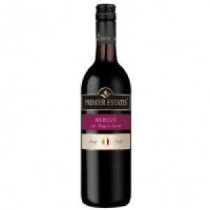 Premier Estate Merlot Wine 750ml £3.99